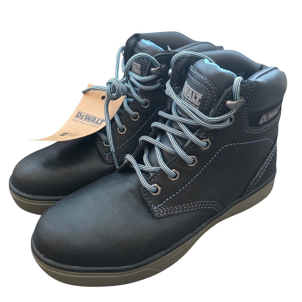 New DeWALT Black SFC Plasma ST Work Boots Women Steel Toe Safety 8.5W 3